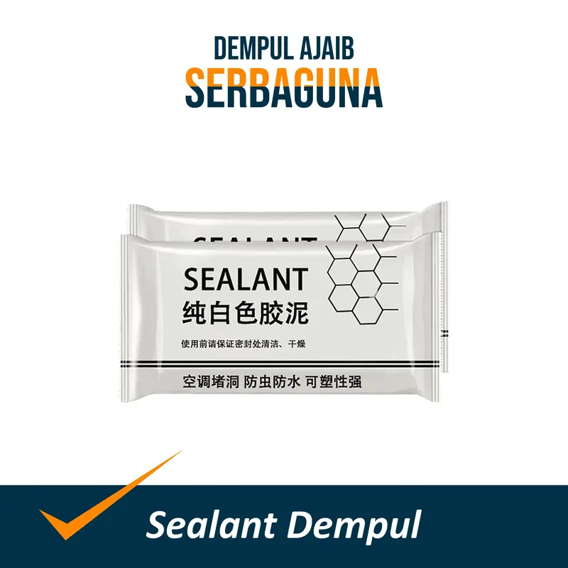 Sealant Dempul Padat Lem Penutup Serbaguna Lubang Tembok 0