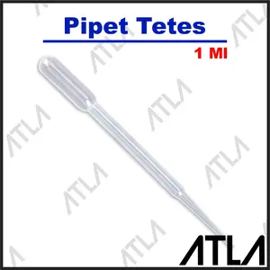 Pipet Tetes Plastik 1 ml cc Pasteur Pipette Droping Ukur E-Vapor AS004