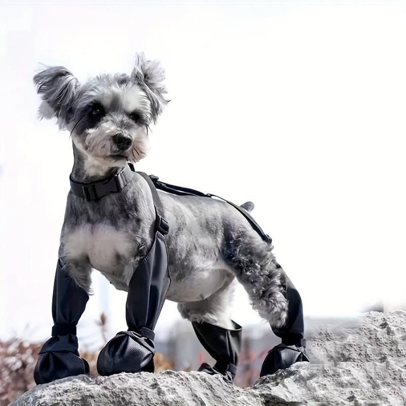 Waterproof Dog Shoes, 1 Count Non-slip Pet Shoes, Pet Paw Protector, Outdoor Dog Shoes, Dog Supplies for Outdoor Activities 4