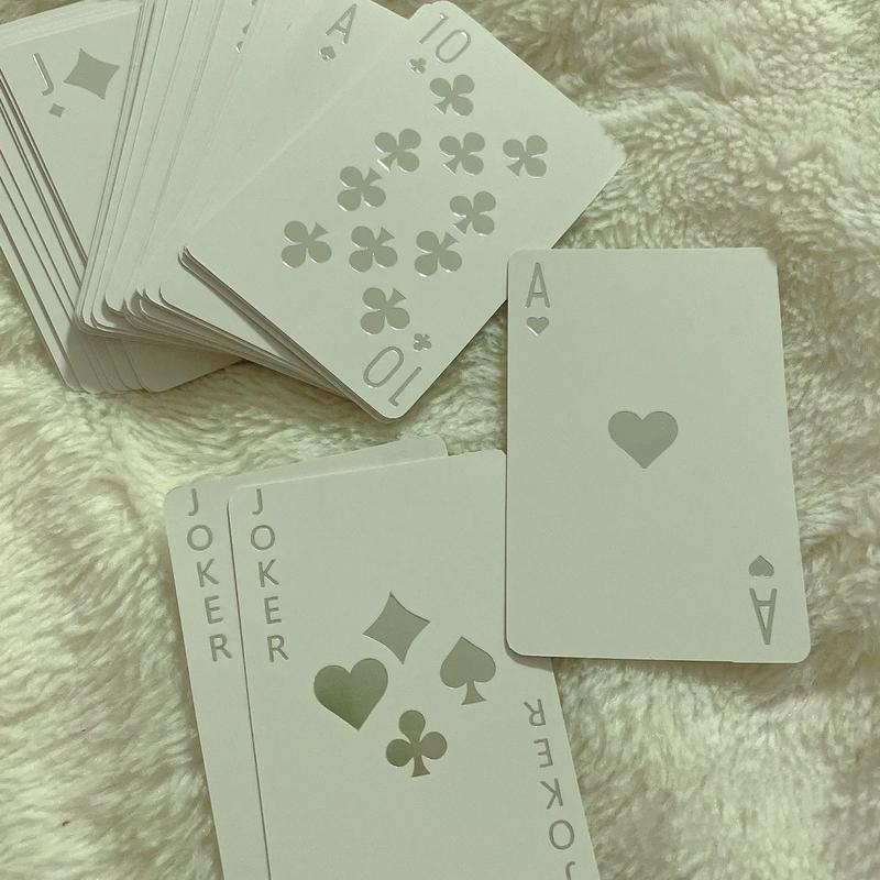 Product Introduction of Advanced Black/Advanced Laser Poker PVC Plastic Waterproof Thickened Paper Advanced Card Learning Experiment Tool Collection Commemorative Card 4