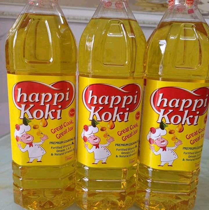 dầu ăn Happy Koki nổi tiếng combo 3 lít 3 chai