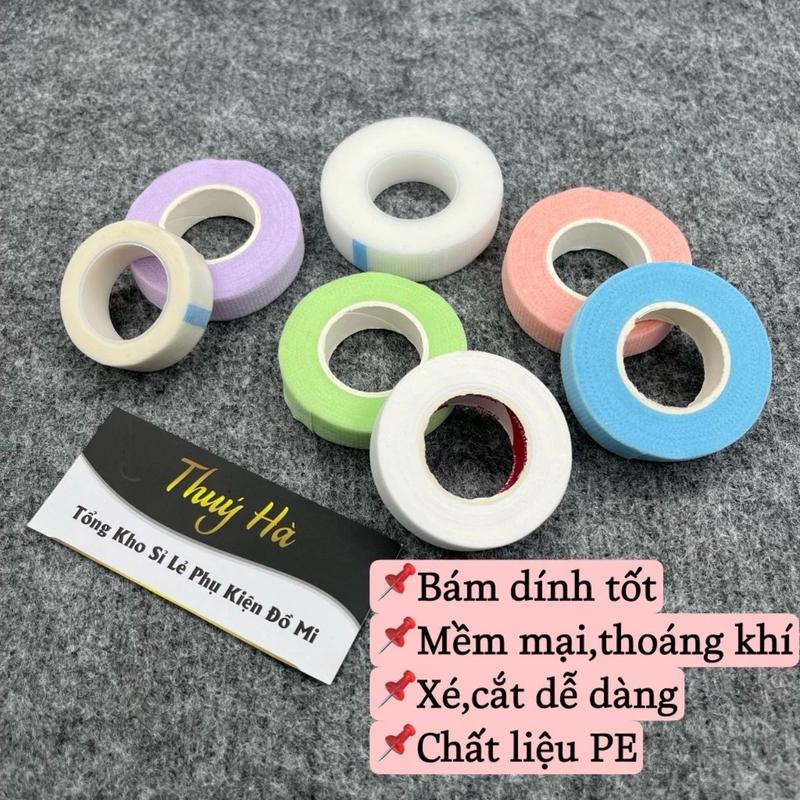 Băng keo dán mi Nhật,Gai,Lụa -thoáng khí_ loại to băng dính nhật cắt xé dễ dàng _dụng cụ dán mi_Thúy Hà