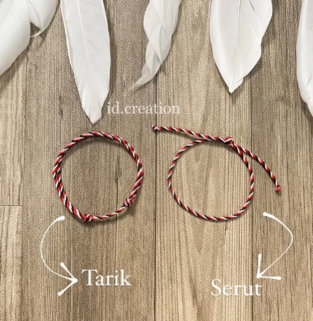 Gelang Tridatu Polos Gelang Tali Ulir Murah Bracelets Benang Bali 1