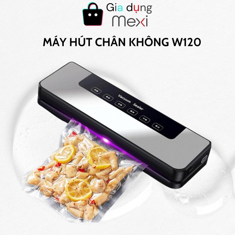 Máy Hút Chân Không Thực Phẩm Tự Động W120, Đóng Gói Thực Phẩm, Khử Trùng Bằng Tia Cực Tím