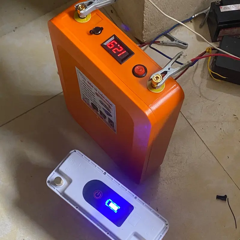 Pin lithium 33140 .13,2v90ah+sạc Bảo hành của nhà sản xuất 1