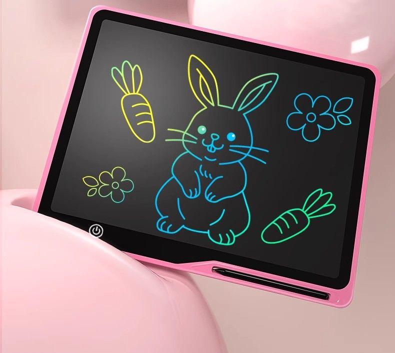 Product Introduction of Children's LCD Handwriting Board Small Blackboard Early Education Teaching Aids Baby Home Early Education Set Toy Graffiti Painting Drawing Board 16
