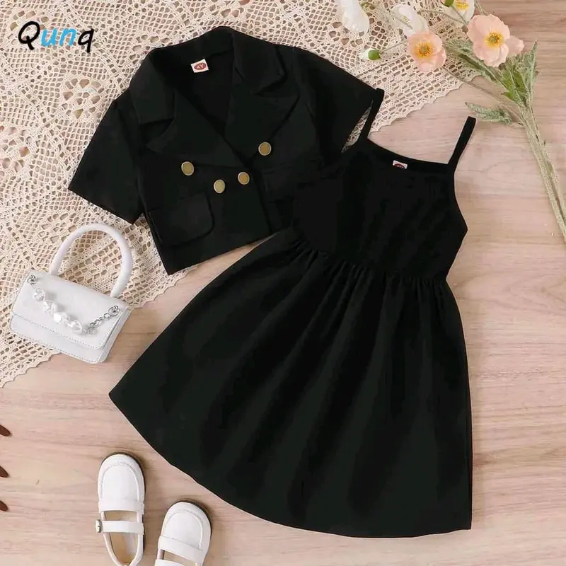 dress anak import//blezer anak//dress anak Polos 0