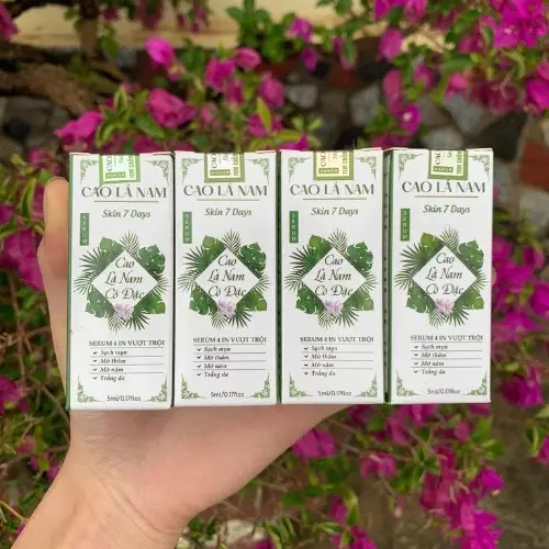 COMBO 4 lọ Cao Lá Nam Trị Mụn, Mờ Thâm, Skincare Làm Đẹp Da 1