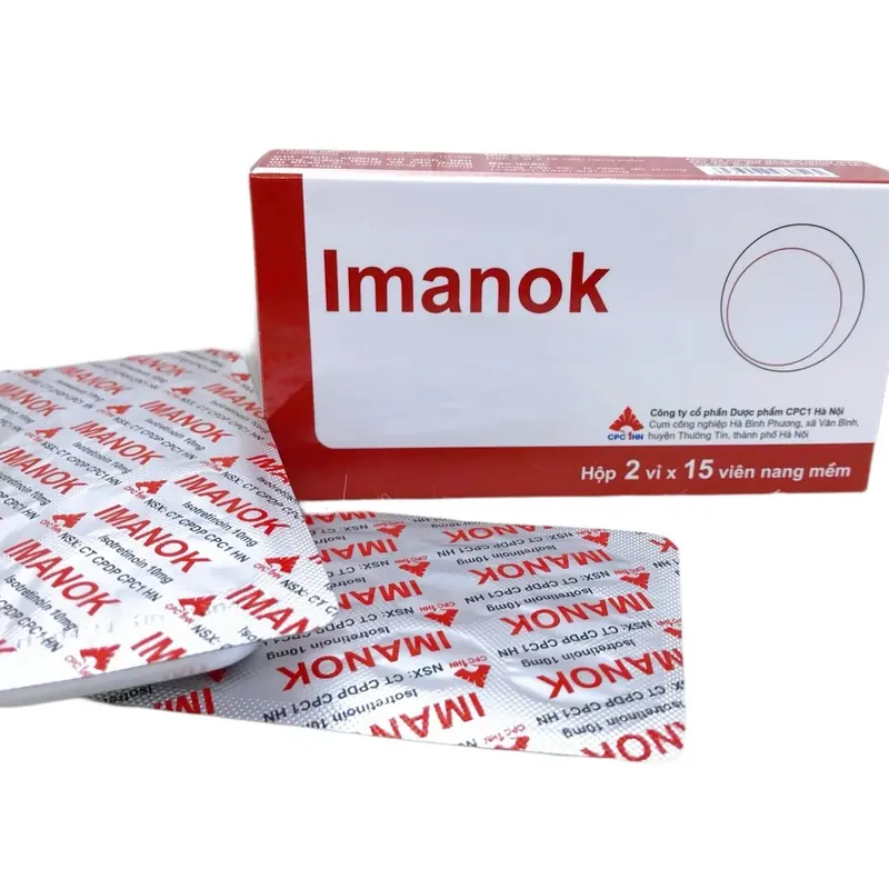 Viên uống chăm sóc da Imanok ( hộp 3vỉ x10 viên ) 0
