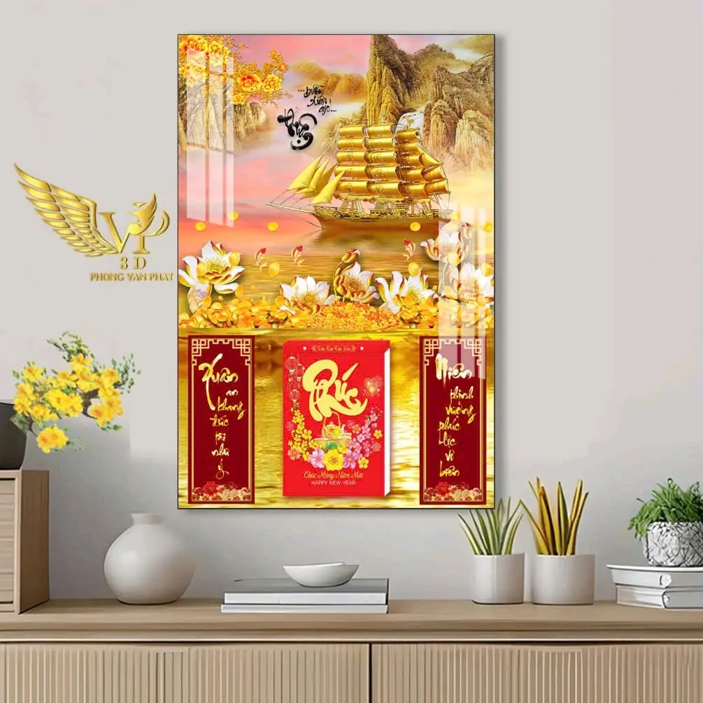 LỊCH TRÁNG GƯƠNG 2025 LỊCH NĂM ẤT TỴ, CAO CẤP TRANH TREO TƯỜNG - HỌA TIẾT PHÚC LỘC THỌ, QUÀ TẶNG DOANH NGHIỆP