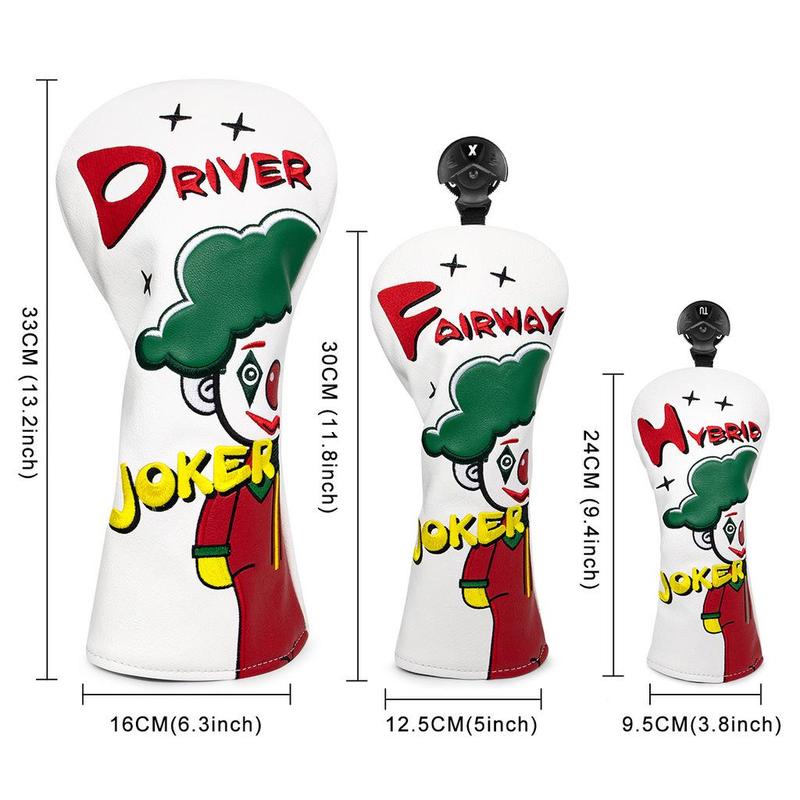 Product Introduction of Golf Headcover, 1 Count Breathable Golf Head Cover, Soft Golf Head Cover, Comfortable Golf Head Cover, Professional Golf Accessories 12