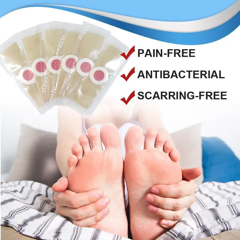 Foot Care Patch, 24pcs/box Natural Extract Foot Pads, Foot Care Patches, Foot Care Products for Women & Men 5