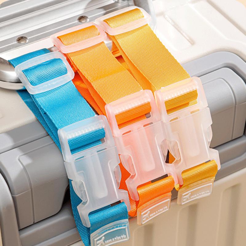 Product Introduction of New Nylon Luggage Box Packing Strap Adjustable Secure Luggage Securing Straps Travel Accessories Portable Luggage Straps 11