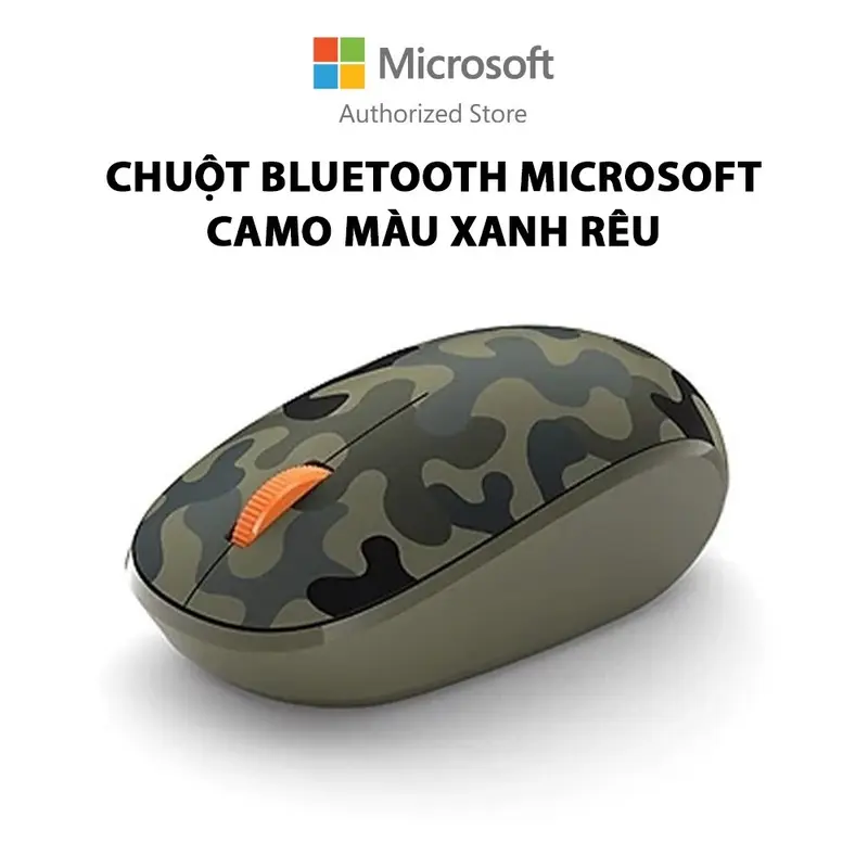 CHUỘT KHÔNG DÂY BLUETOOTH MICROSOFT CAMO (MÀU XANH RÊU) 1