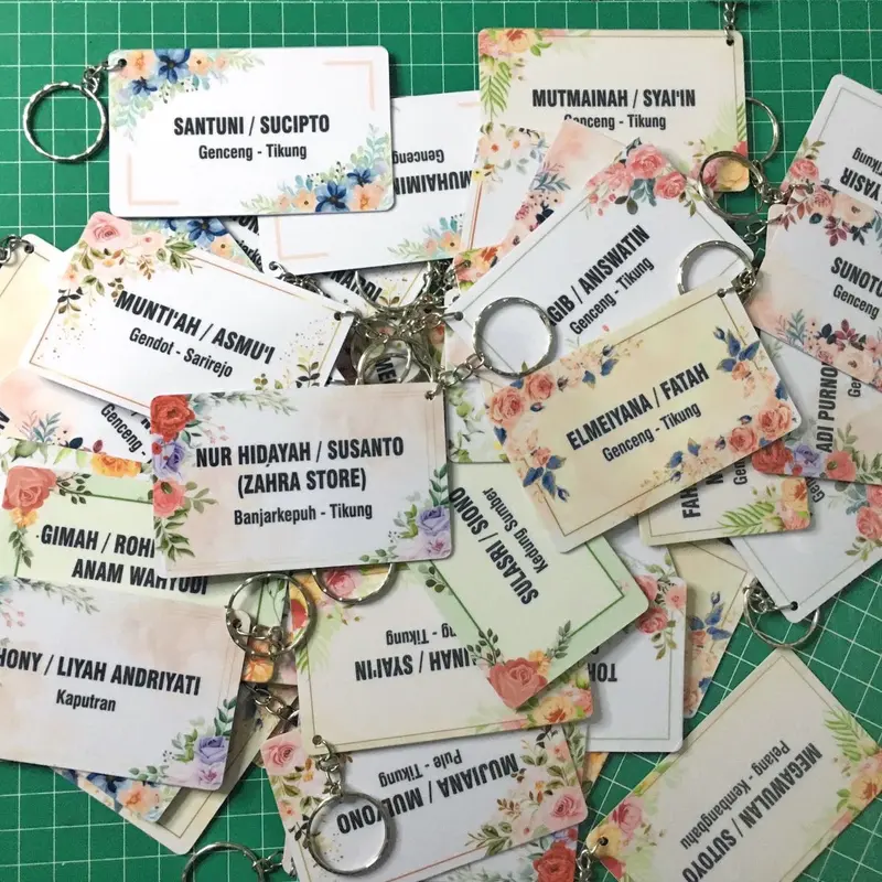 GANTUNGAN TAS - custom nama charm  tas 1