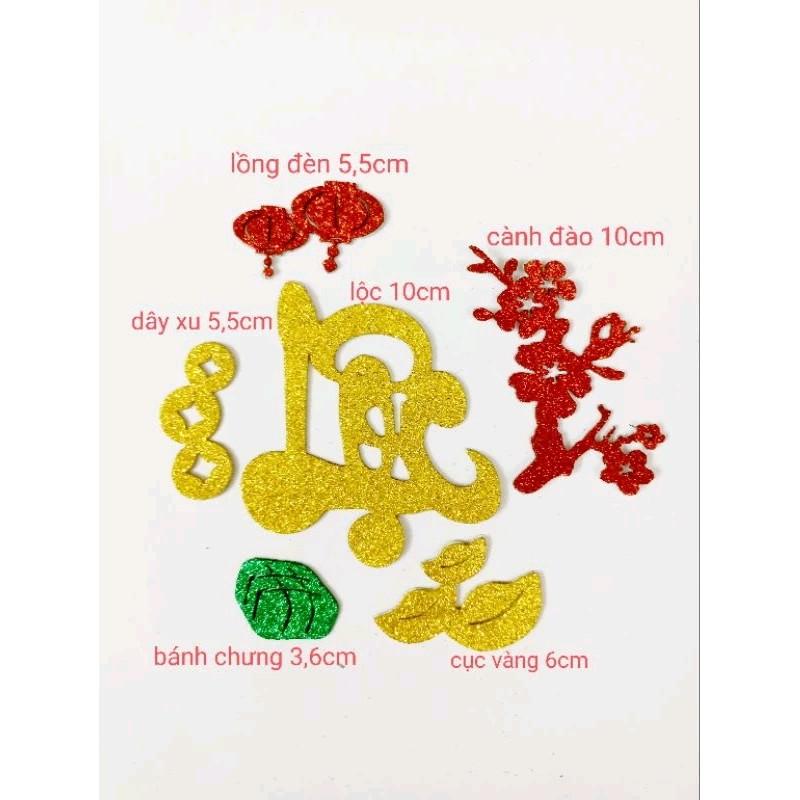 Combo Phuc Loc Tho Phat Tai Xuan Tet và phụ kiện dán trang trí Tết 5