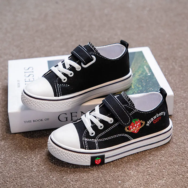 New Children Shoe Children Canvas Shoe Colorful Korean Shoe Soft Soles Girls Shoe