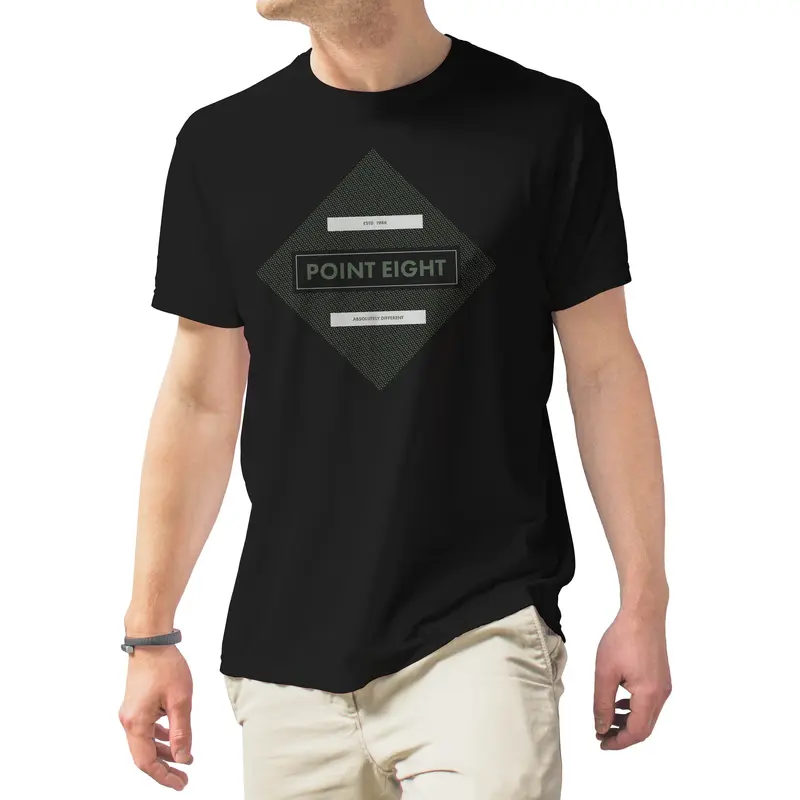 Kaos Oblong Distro Baju Point Eight Pria Desain Keren Simpel - 30017 1