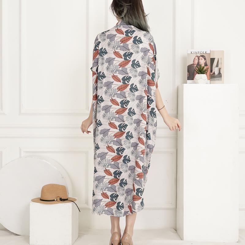 CLARA DRESS JOiNDLuks Rayon Viscose dipadu Crincle Airflow PREMIUM casual crinkle 4