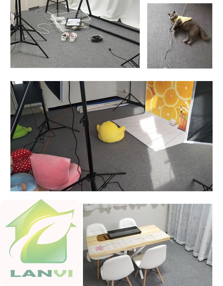 Product Introduction of Thảm nỉ decor phòng, thảm trải phòng THẢM, KEO SỮA STICK UP, GẠT KEO, khổ rộng 2m (combo 10m2) 19