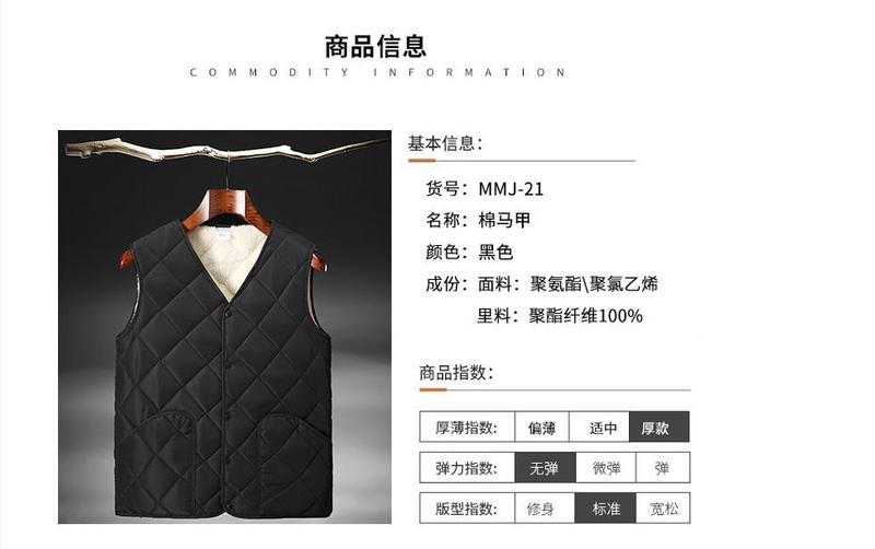 Product Introduction of Áo Ghi Lê Nam, Trung Người Già Và Cao Tuổi, Mặc Mùa Thu Và Mùa Đông, Hàng Mới Về, Lót Lông Cừu, Dày Dặn, Ngoại Cỡ, Thích Hợp Cho Bố, Phong Cách Trung Người Già 7
