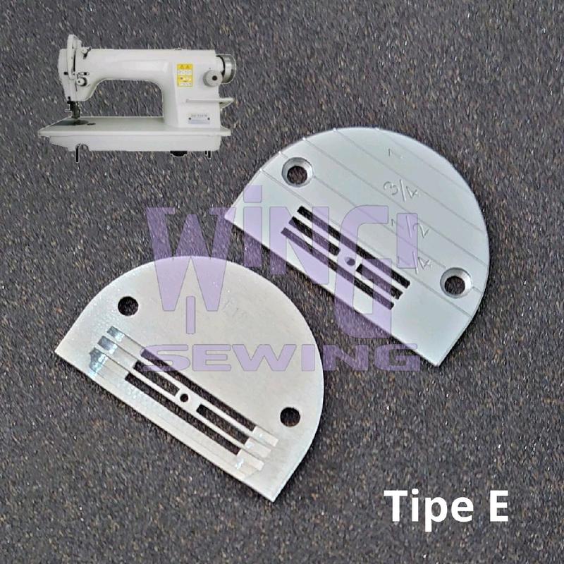 Piringan Plat E Needle Plate Mesin Jahit Industri Jarum 1 Tipe E 0