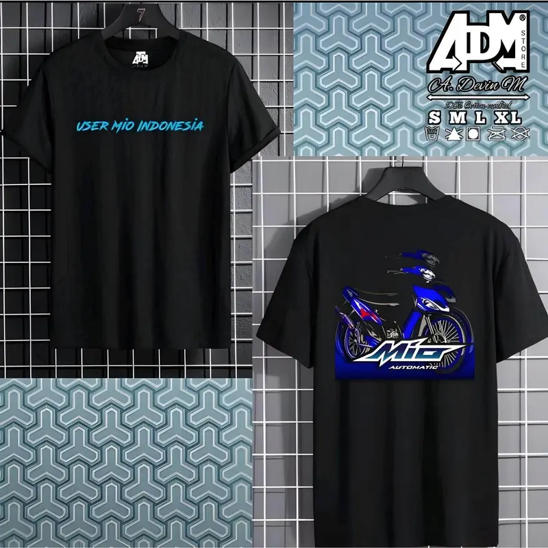 KAOS Yamaha Mio sporty Kaos Mio Smile Mio Sporty Kaos Yamaha Mio racing Mio Indonesia 4