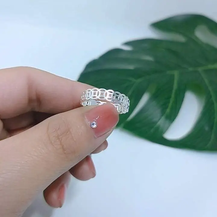 nhẫn kim tiền bạc - trang sức nữ - jewelry 0