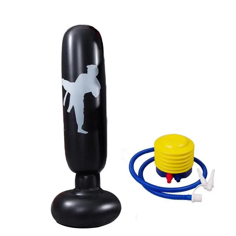 Inflatable Punching Bag, 1 Count Modern Simple Durable Inflatable Free-standing Punching Bag, Boxing Kicking Sandbag, Fitness Equipment for Home Gym Use 8