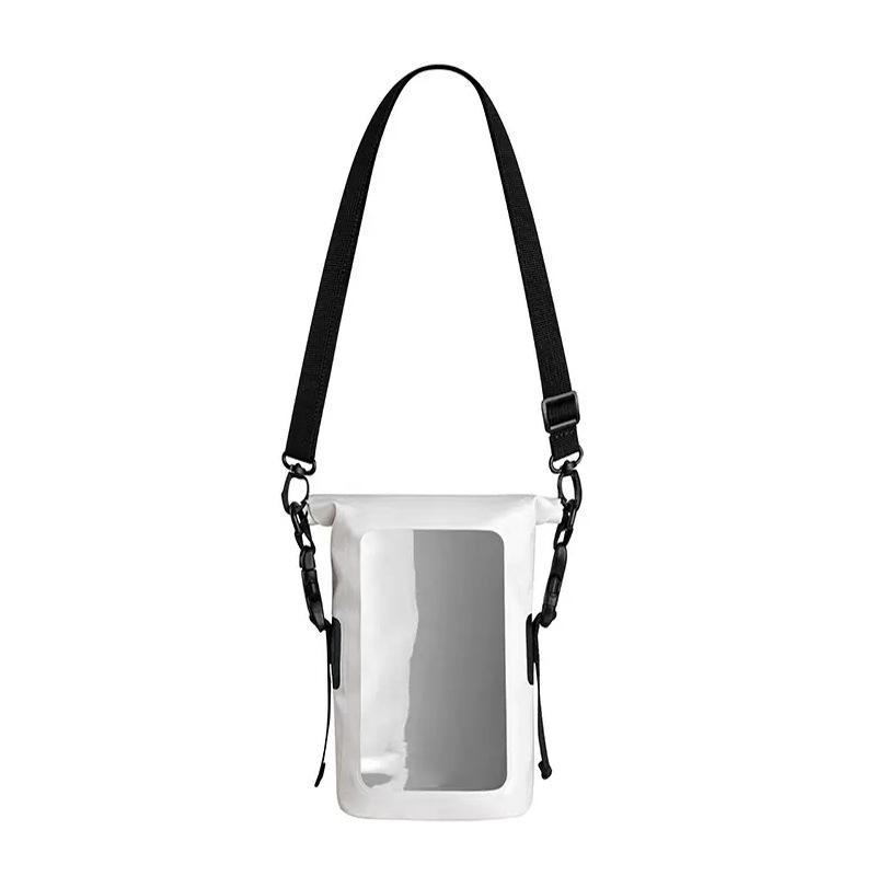 Product Introduction of Outdoor mobile phone water-proof shoulder bag waterproof Drybag seaside beach swimming drifting 2L crossbody bag fashion PVC waterproof bag bag 4