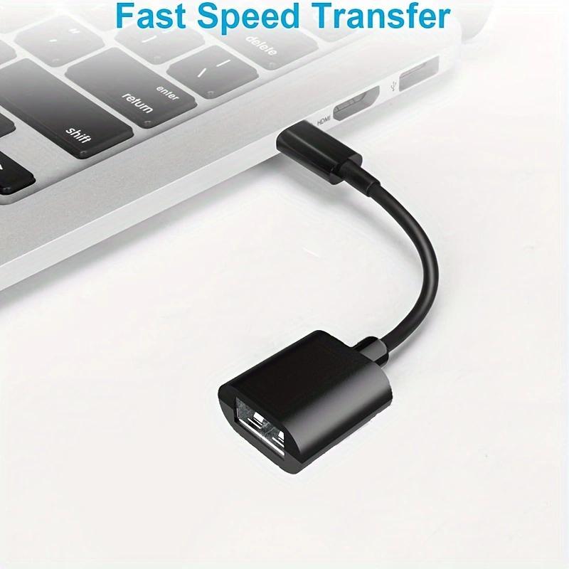 USB-C to USB Adapter, USB-C Male to USB-A Female Adapter, USB-C OTG Cable, Compatible with Pro/Air 2019 2018 2017, S20 S20+Ultra Note 10 S9 S8 5