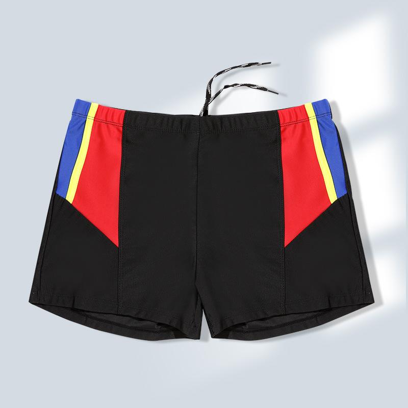 Quần Đùi Bơi Nam, Thời Trang, Nhanh Khô, Ôm Sát, Dáng Rộng Vừa Vặn, Dành Cho Người Lớn, Góc Phẳng, Thích Hợp Đi Biển, Quần Đùi Chống Xấu Hổ 5