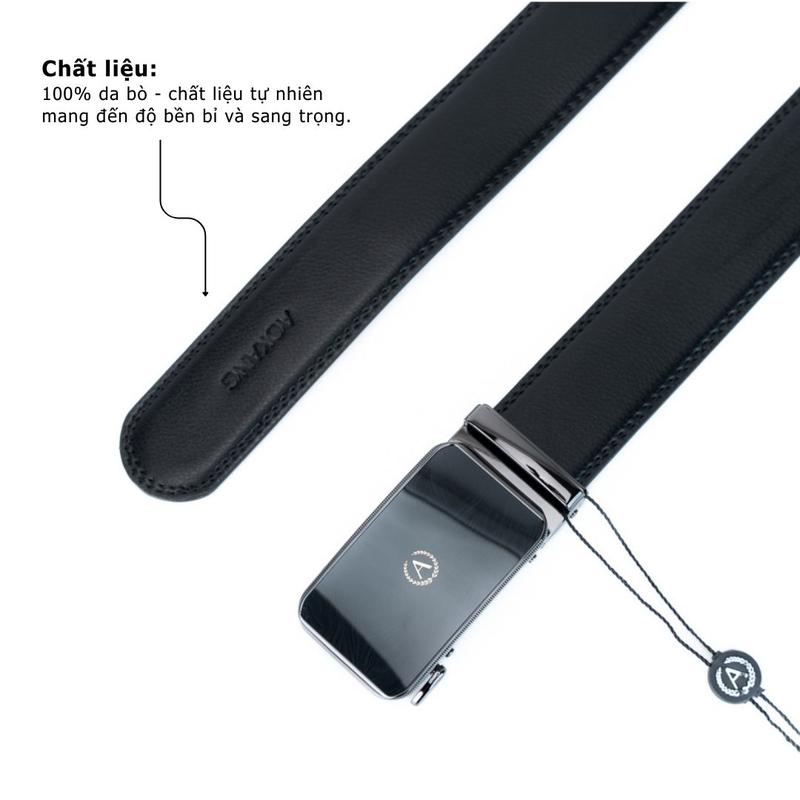 AOKANG | Thắt Lưng Nam Da Bò Cao Cấp – Khóa Hộp Tự Động Sang Trọng, Bền Bỉ - 1227316368 1