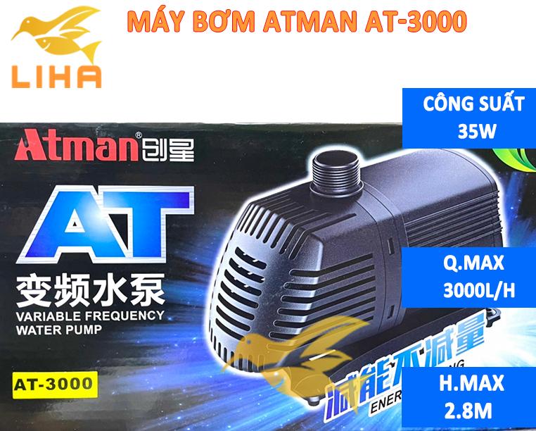 Máy Bơm Atman AT3000 AT4000 AT5000 AT6000 AT8000 AT10000 - Máy Bơm Nước Cho Bể cá