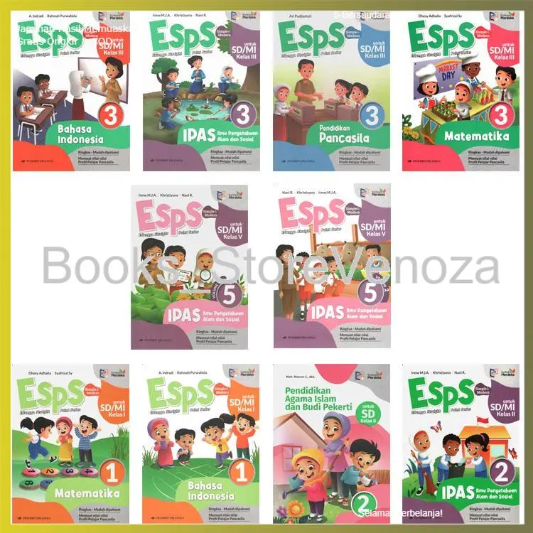 ESPS  Erlangga Straight Point Series, Simple dan Modern Untuk SD MI - Kurikulum Merdeka