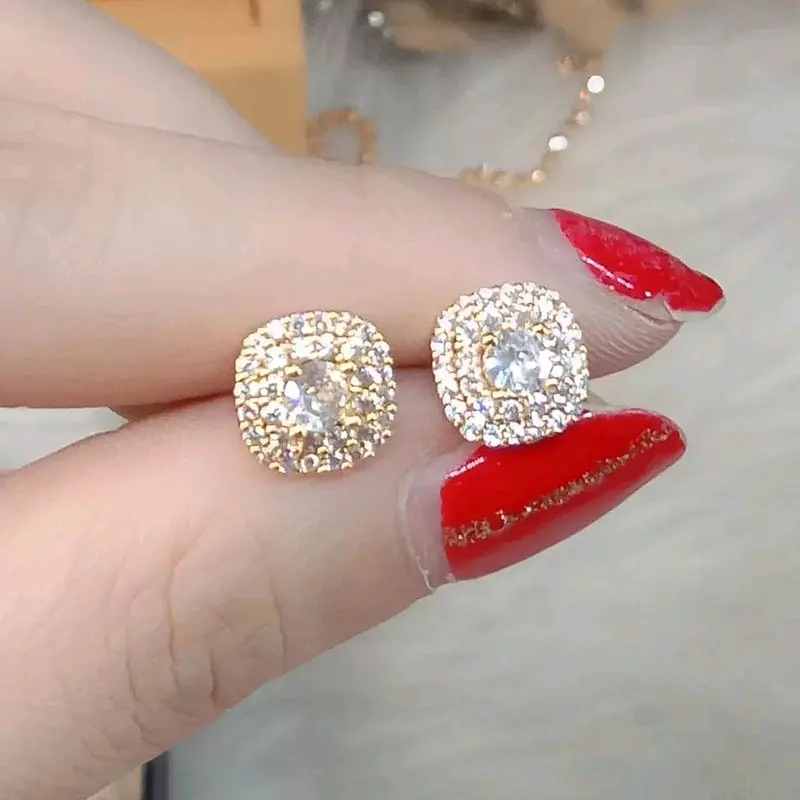 [ Beli 2 Produk Apapun Gratis 1 ] La Vienne - Valerie - Anting Titanium Wanita Anti Karat Aesthetic - Perhiasan Elegan Cantik Mewah Simple Earrings 0