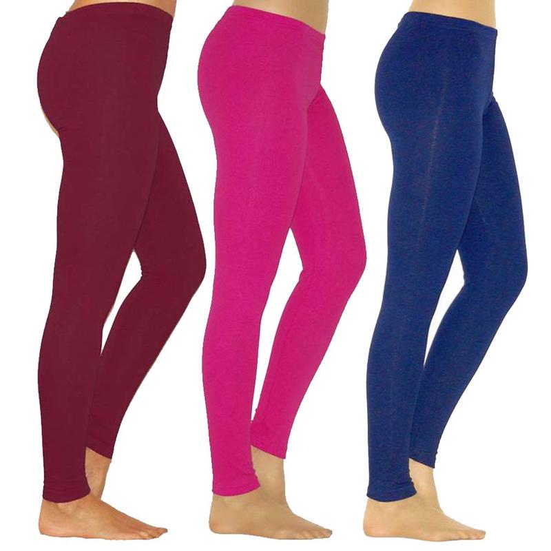 Quần Legging Co Giãn Màu Trơn Cho Nữ, Quần Bó Ôm Eo Cao, Quần Bút Chì, Quần Dài 1