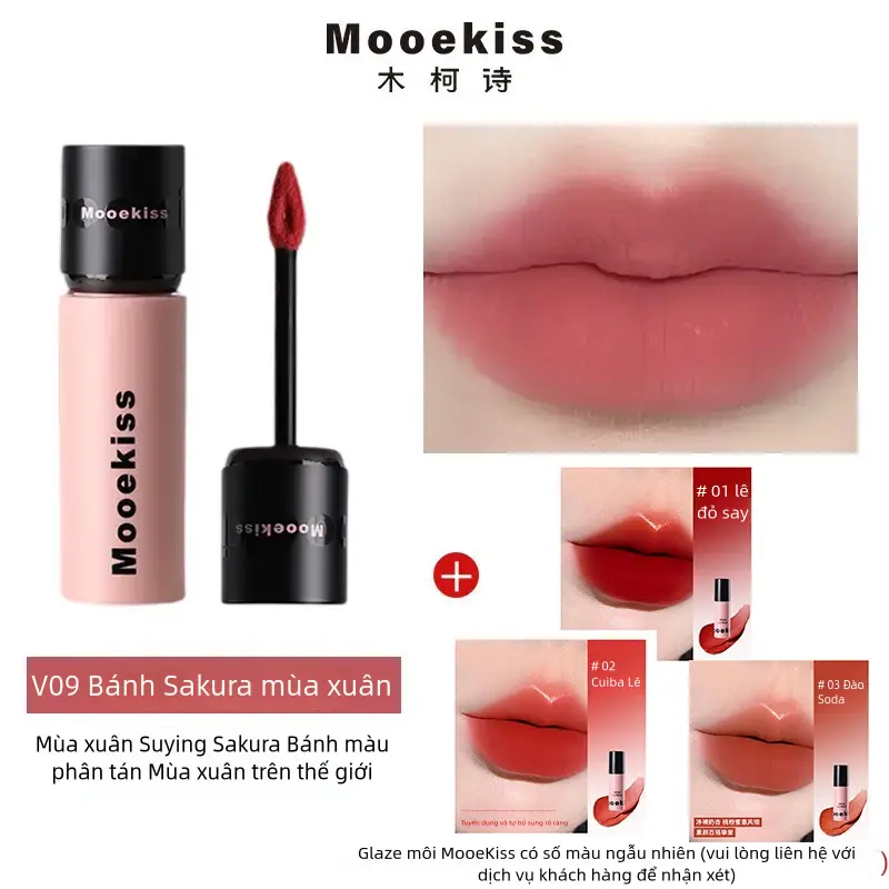 Son Môi Làm Trắng, Mooekiss, Thích Hợp Cho Mùa Thu / Đông Cosmetic Nữ moekissv06