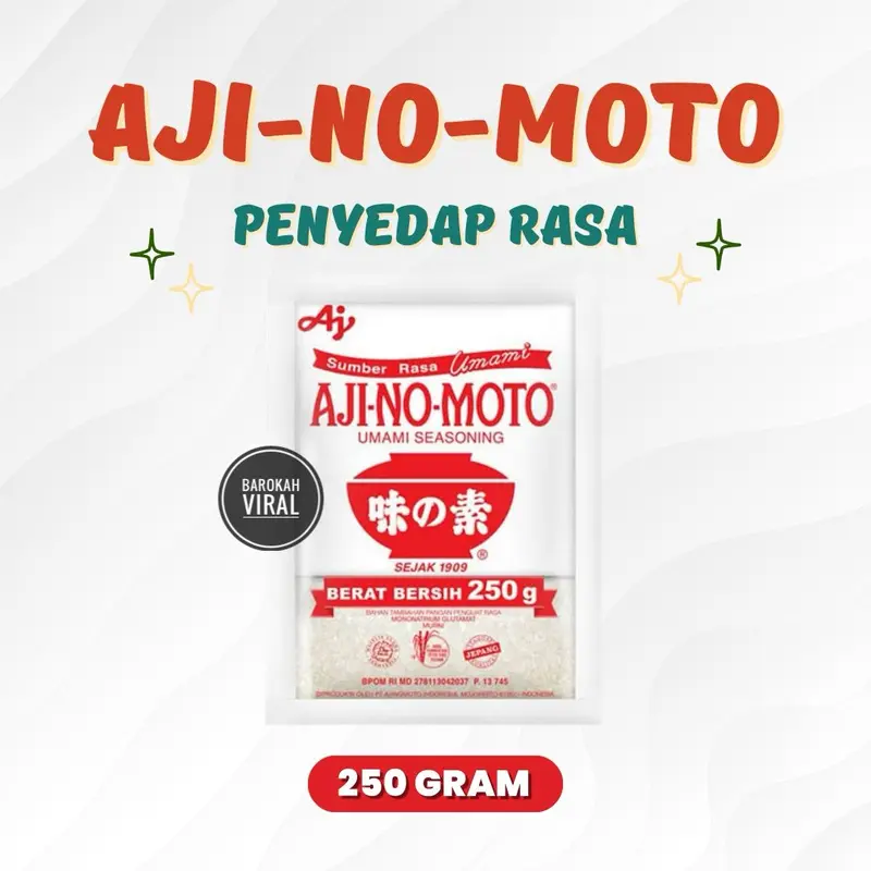 Ajinomoto Micin Penyedap Rasa 250 gr 0