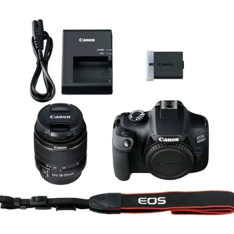kamera/camera conon 04 4000D lensa 18-55MM 3