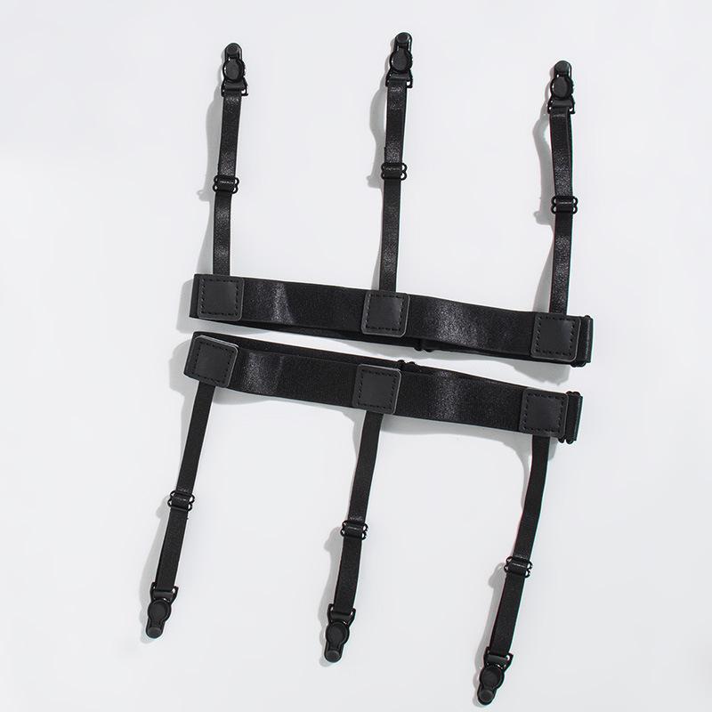 Product Introduction of Kẹp Tất Và Áo Sơ Mi Co Giãn Có Thể Điều Chỉnh Unisex, Thiết Kế Kẹp Ba, Thích Hợp Sử Dụng Trong Kinh Doanh Và Sử Dụng Thường Ngày Sắp Xếp Gọn Gàng Và Dễ Phối Đồ 8
