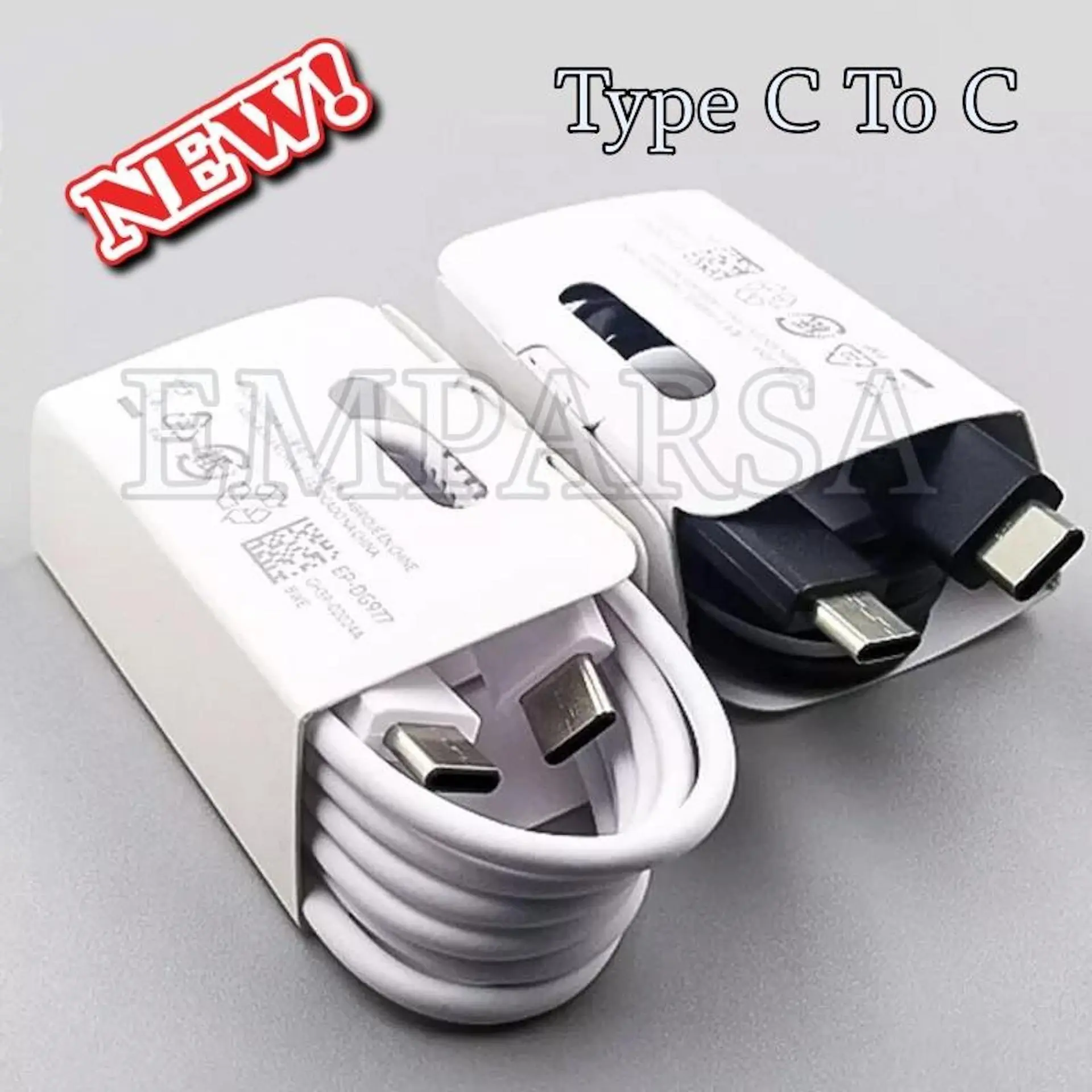 Kabel data For Samsung Type C To Type C Super Fast Charging 25W A70 A71 A80 A81 Note 10 S10 S20