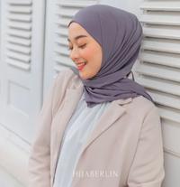 Gambar HIJABERLIN - Vouges Instan Shawl | Pashmina Ciput Jersey - Silver dari Hijaberlin Kota Depok 4 Tokopedia