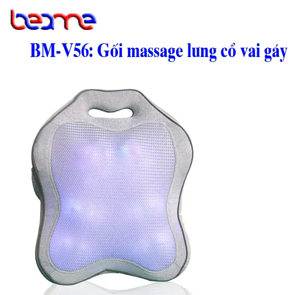 Máy massage lưng cột sống, gối mát xa cổ vai gáy Beame BM-V56