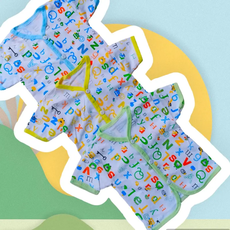 BAJU BAYI baru lahir newborn 0 sampai 3 bulan katun premium Bunda Parsel Laki-Laki 1