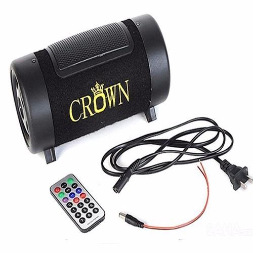 Loa Bluetooth Crown 4 Dòng Tròn Hỗ Trợ USB, Bluetooth V4.2 và chạy nguồn 220v với 12v. Nghe Nhạc Củ Loa