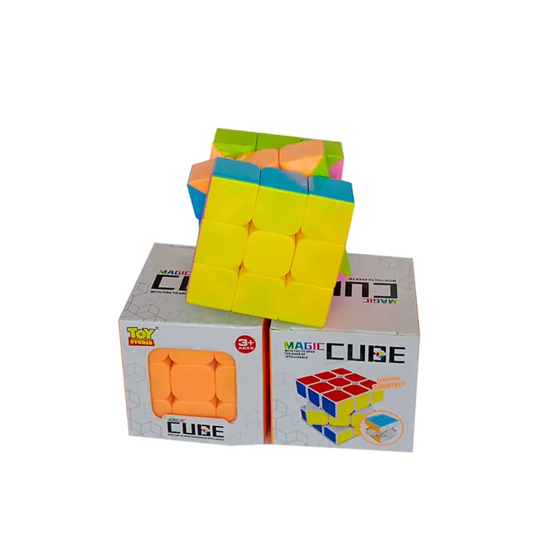 Rubik Kubus Puzzle Mainan Cube Magic Games Toys Pendidikan Cowok Cewek 0