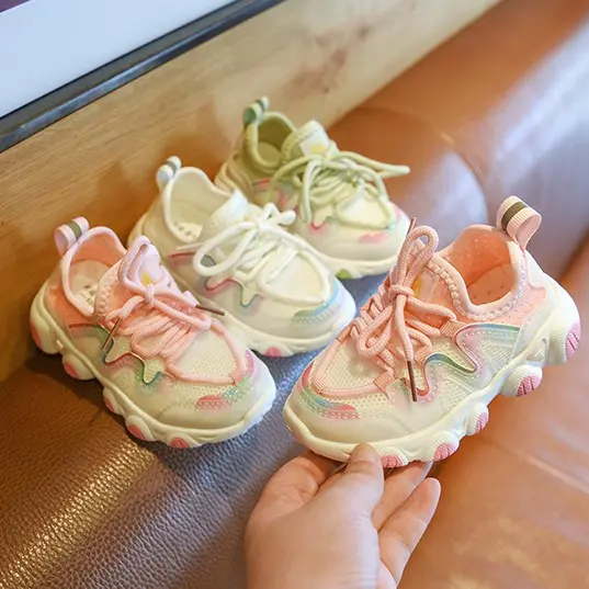 Korean Breathable Anti-Slip Cartoon Shoes Sneakers Toddler Soft SHOES