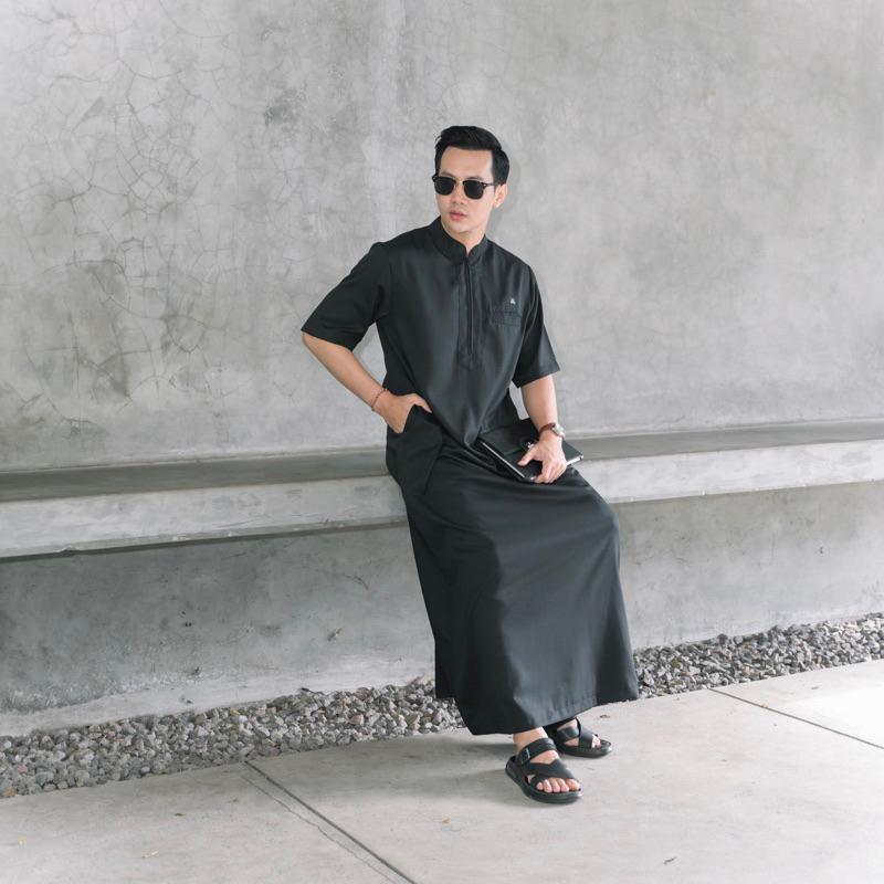Jubah Pria Dewasa Premium Gamis Pria Harian Gamis Muslim - Katun Toyobo 4