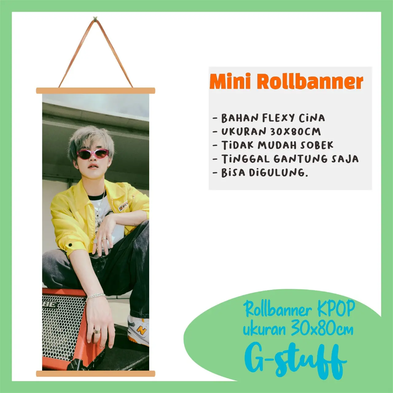 MINI ROLL BANNER NCT DREAM CHENLE BEATBOX - Shop | Tokopedia
